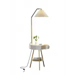 Напольная лампа с беспроводной зарядкой VER-9118G от ImperiumLoft