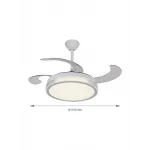 Потолочная люстра с вентилятором VER-68234