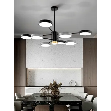 Люстра на штанге VER-1979-8 Люстра на штанге VER-1979-8