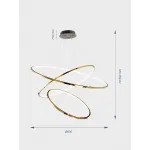 Подвесная люстра VER-6257/4+6+8