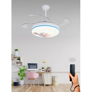 Люстра на штанге с вентилятором VER-68260 Люстра на штанге с вентилятором VER-68260