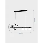 Подвесной светильник VER-3738BK