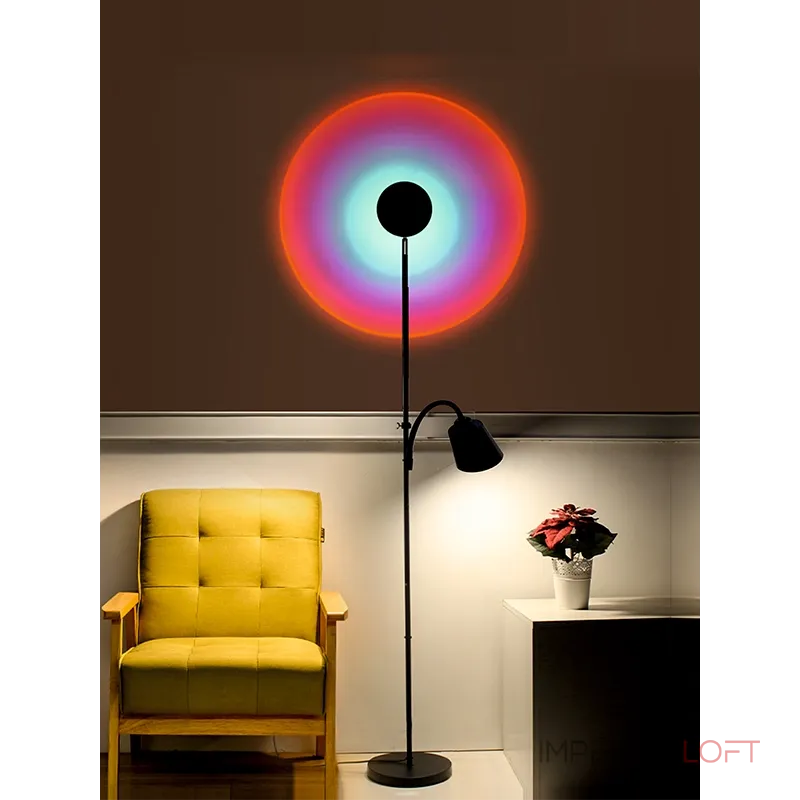 Напольная лампа с эффектом заката VER-8102 от ImperiumLoft