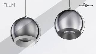 ПОДВЕС ДЛЯ ТРЕКА NOVOTECH FLUM 135097 ЦВЕТ АРМАТУРЫ ЧЕРНЫЙ ОТ IMPERIUMLOFT