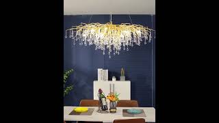 Люстра Droplet Chandelier oval L