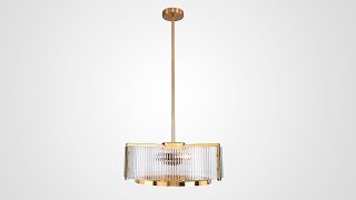 Люстра на штанге LUSSA D48