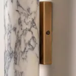 Настенный светильник Marble Fix B с мраморным плафоном от LaLume