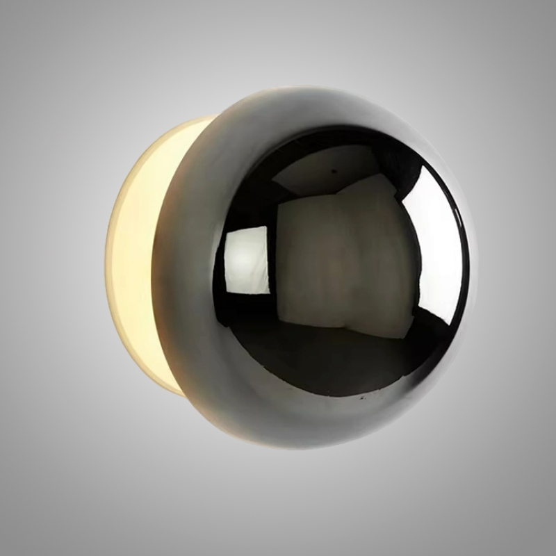 Настенный светильник Spherix Light D16 Black с акриловым плафоном от VINSA
