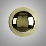 Настенный светильник Spherix Light D16 Gold с акриловым плафоном от VINSA