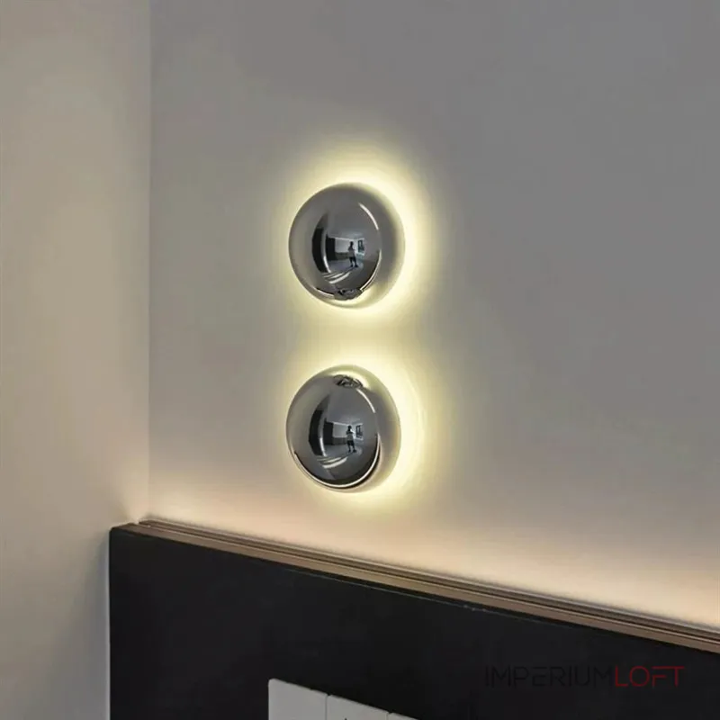 Настенный светильник Spherix Light D10 Silver с акриловым плафоном от VINSA