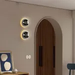 Настенный светильник Spherix Light D10 Gold с акриловым плафоном от VINSA