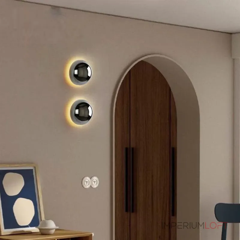 Настенный светильник Spherix Light D10 Gold с акриловым плафоном от VINSA