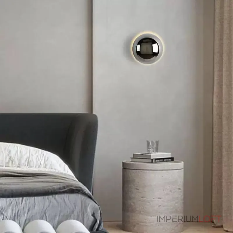 Настенный светильник Spherix Light D16 Silver с акриловым плафоном от VINSA