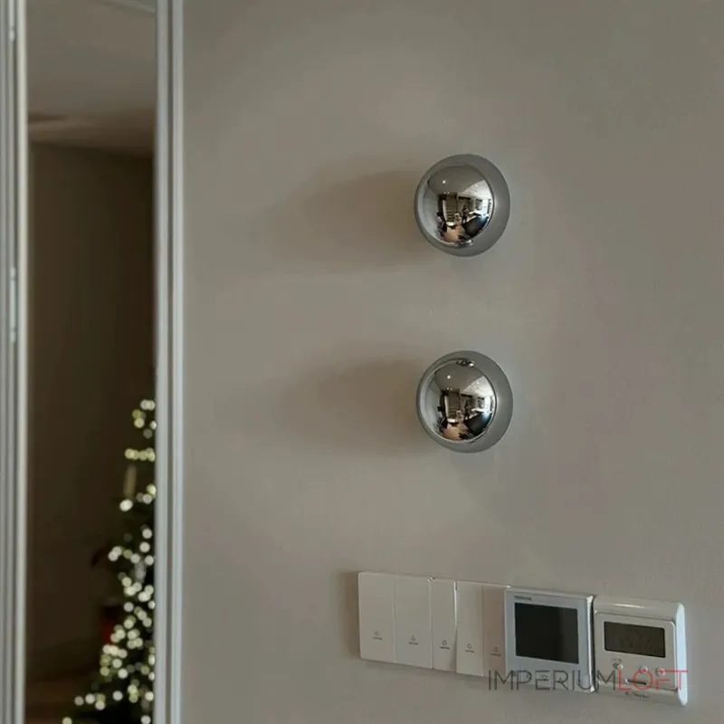 Настенный светильник Spherix Light D10 Silver с акриловым плафоном от VINSA