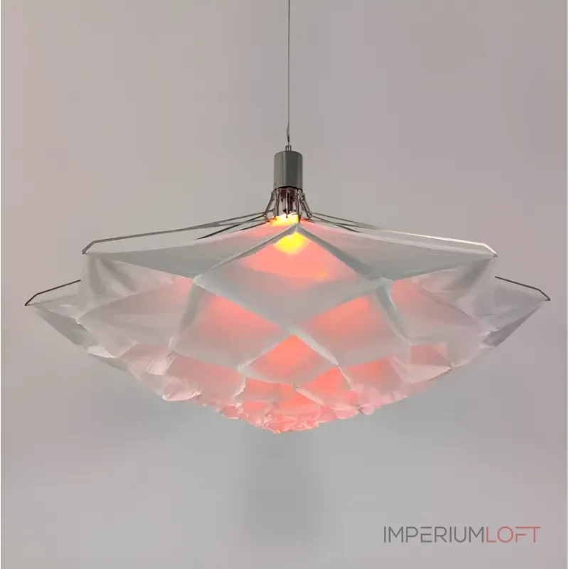 Подвесная люстра Silken Bloom A D150 с плафоном в форме цветка от Vinsa