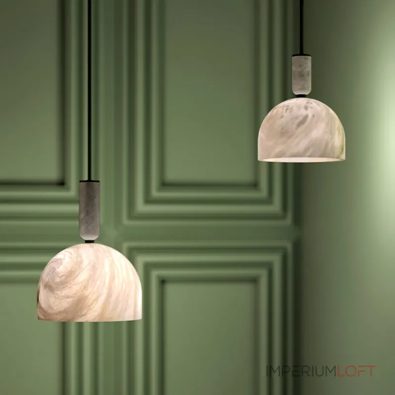 Подвесной мраморный светильник OKI Light D10 от Vinsa