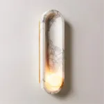 Настенный светильник Stone Embrace A с плафоном из мрамора от VINSA