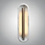Настенный светильник Stone Embrace B с плафоном из мрамора от VINSA