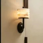 Настенный светильник Stacked Ring Mijia Smart с мраморным плафоном от VINSA