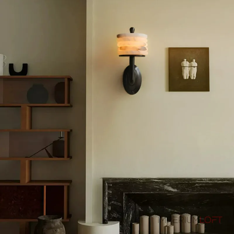 Настенный светильник Stacked Ring Mijia Smart с мраморным плафоном от VINSA