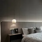 Подвесной светильник HENNEKE MARBLE Cloud Marble A с лифтом с лифтом с шарообразным плафоном из натурального мрамора от ImperiumLoft