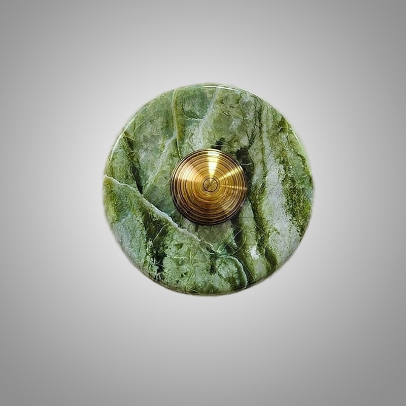 Настенный светильник Geode Glow Gold D20 с мраморным плафоном от VINSA Настенный светильник Geode Glow Gold D20 с мраморным плафоном от VINSA