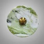 Настенный светильник Verde Halo D30 с мраморным плафоном от VINSA