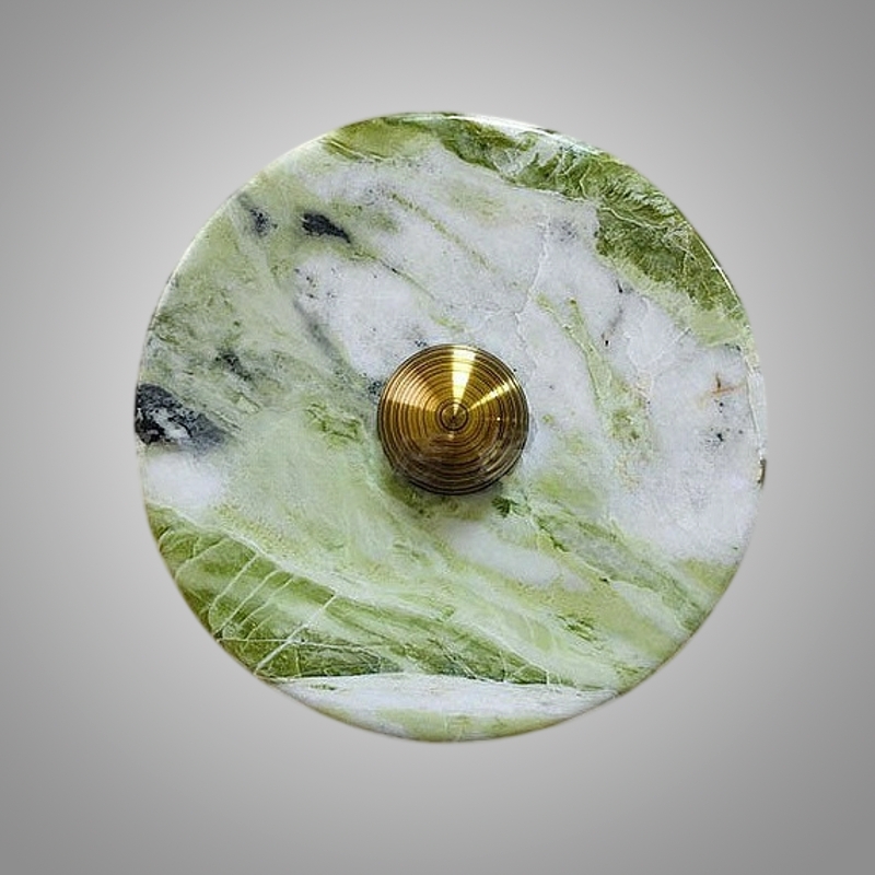 Настенный светильник Verde Halo D30 с мраморным плафоном от VINSA Настенный светильник Verde Halo D30 с мраморным плафоном от VINSA