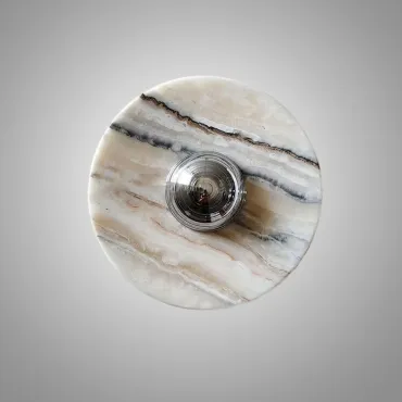 Настенный светильник Silence Stone D20 Silver Настенный светильник Silence Stone D20 Silver