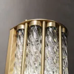 Настенный светильник CASEY LIGHT P3 с фактурным плафоном из стекла от VINSA
