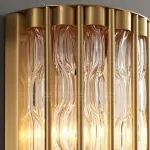 Настенный светильник CASEY LIGHT P3 с фактурным плафоном из стекла от VINSA