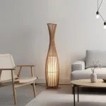 Торшер Laglio с бамбуковым корпусом от VINSA