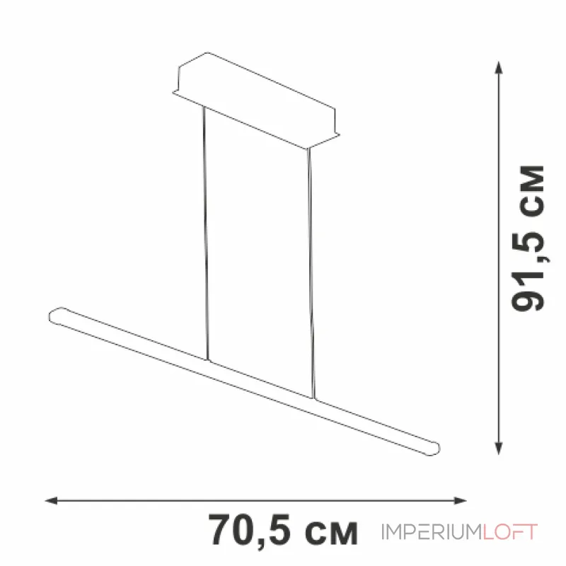 Подвесной светильник VitaLuce V04659-03/1S