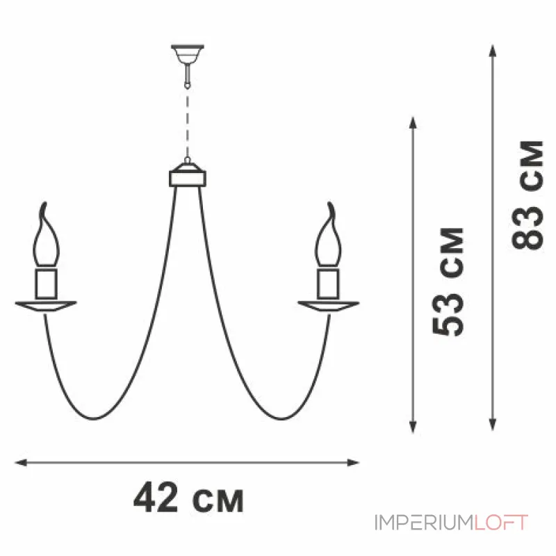 Подвесная люстра VitaLuce V1647/5