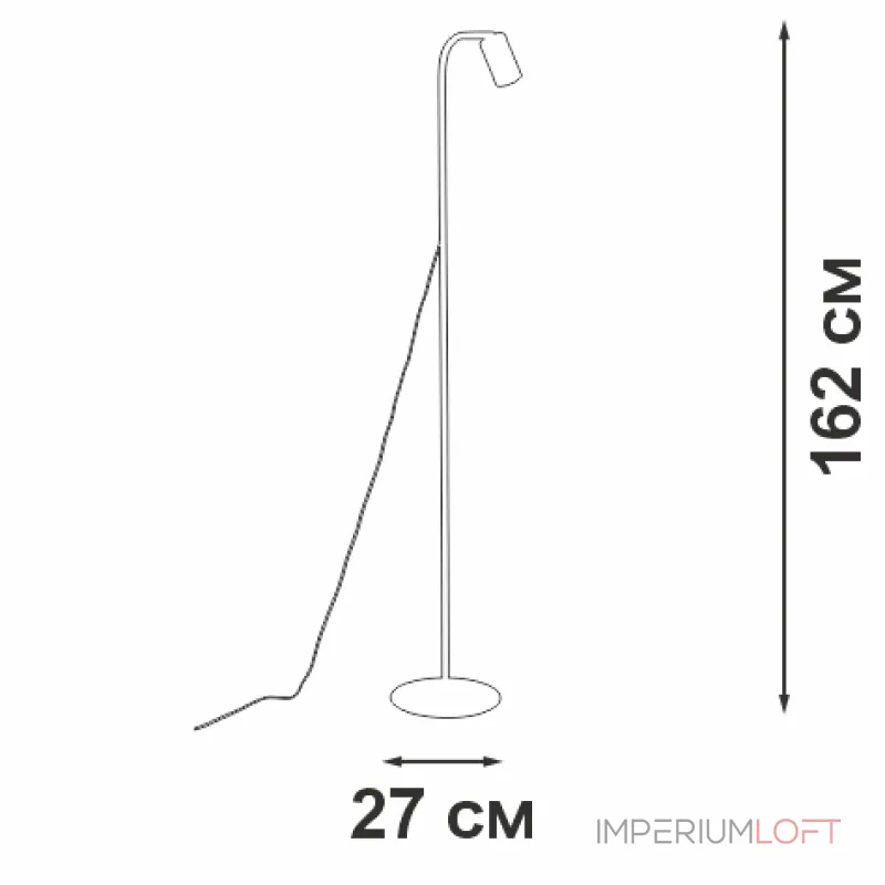 Торшер VitaLuce V2151-1/1P Торшер VitaLuce V2151-1/1P