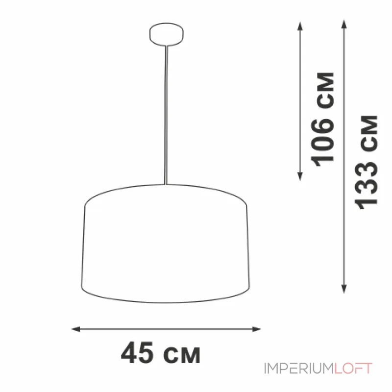 Подвесной светильник VitaLuce V2550-9/1S Подвесной светильник VitaLuce V2550-9/1S