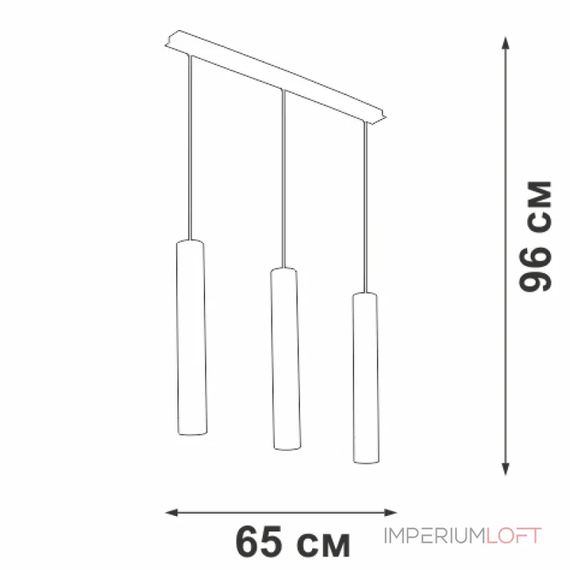 Подвесной светильник VitaLuce V4641-2/3S Подвесной светильник VitaLuce V4641-2/3S
