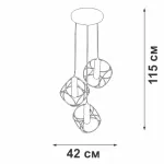 Подвесная люстра VitaLuce V4970/3S