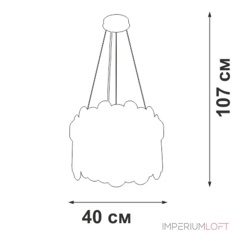 Подвесная люстра VitaLuce V5895-8/5S