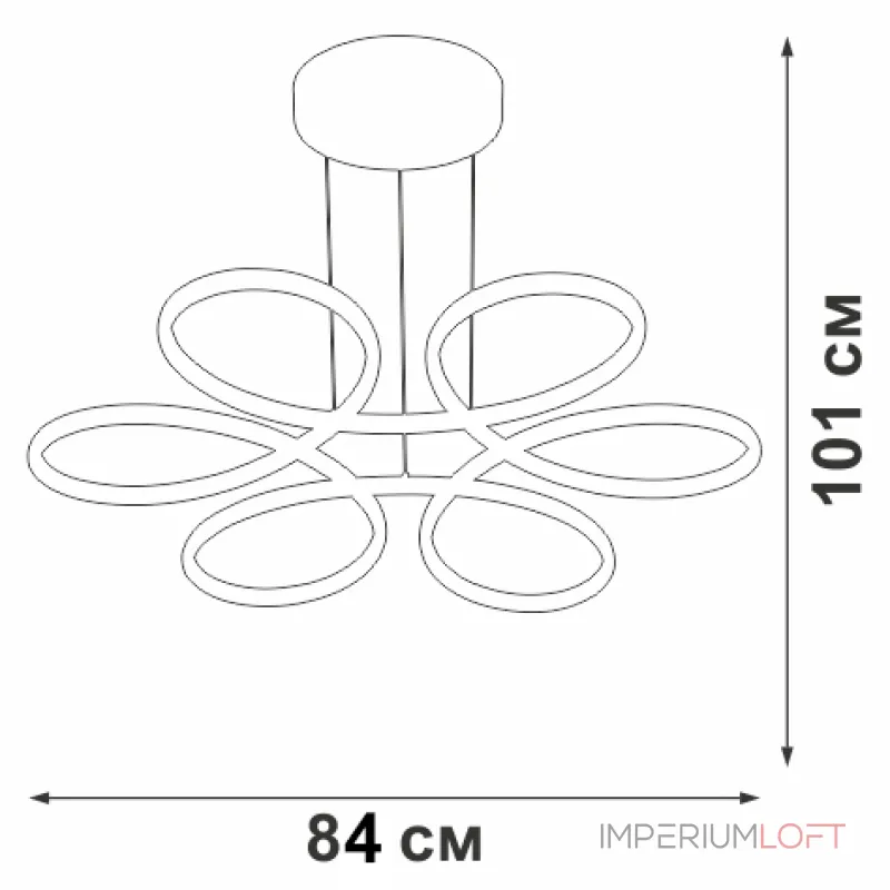 Подвесная люстра VitaLuce V04610-13/6S Подвесная люстра VitaLuce V04610-13/6S