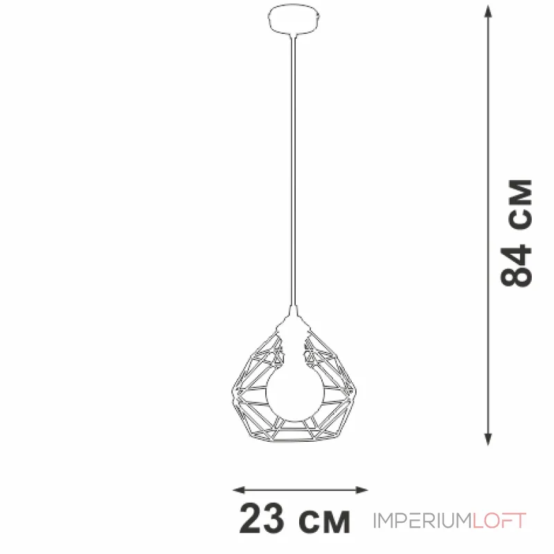 Подвесной светильник VitaLuce V4258-0/1S Подвесной светильник VitaLuce V4258-0/1S