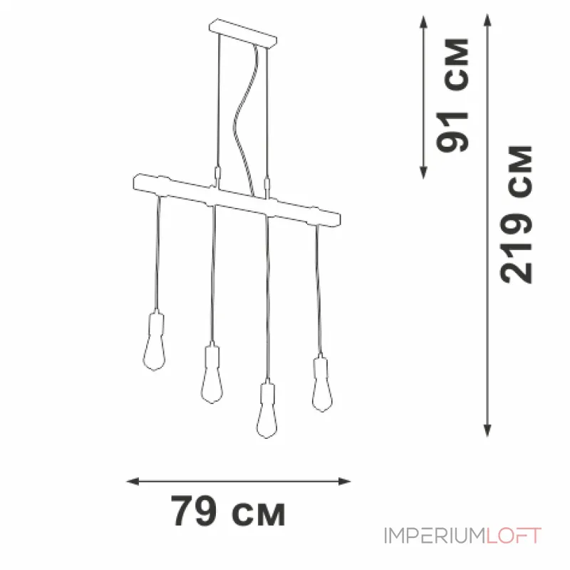Подвесная люстра VitaLuce V47160-7/4S