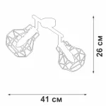 Потолочный светильник VitaLuce V4883-2/2PL