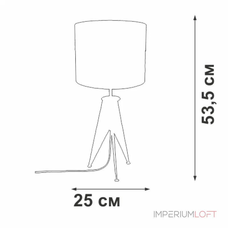 Настольный светильник VitaLuce V28340-1/1L