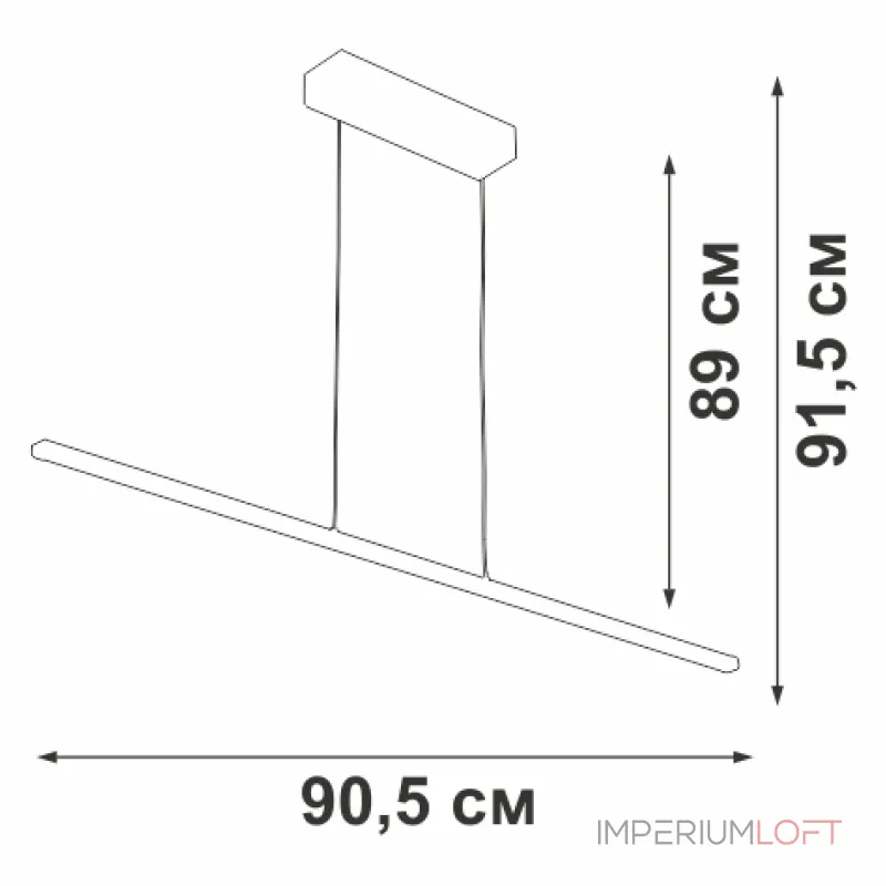 Подвесной светильник VitaLuce V4662-1/1S