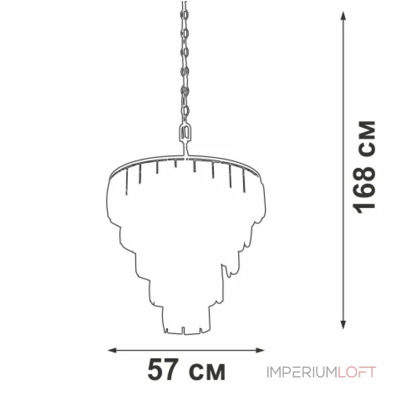 Подвесная люстра VitaLuce V5262-1/20+1