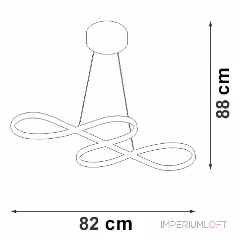Подвесная люстра VitaLuce V4649-0/1S Подвесная люстра VitaLuce V4649-0/1S