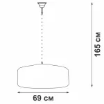 Подвесная люстра VitaLuce V5284-8/8