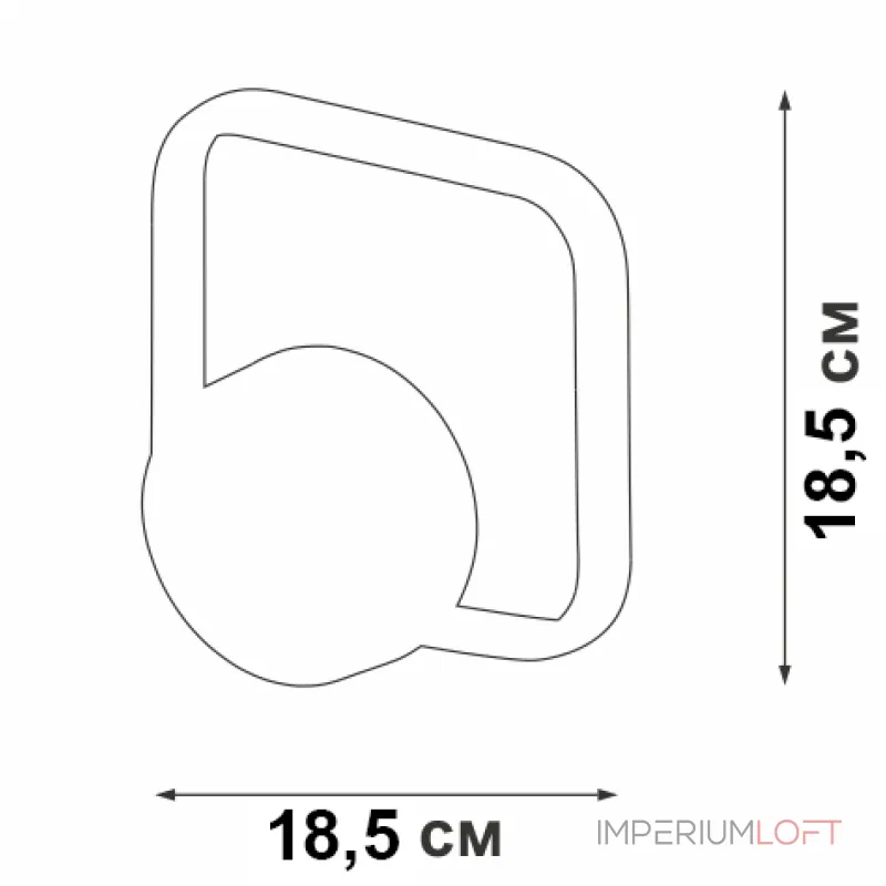 Настенный светильник VitaLuce V46120-0/1A