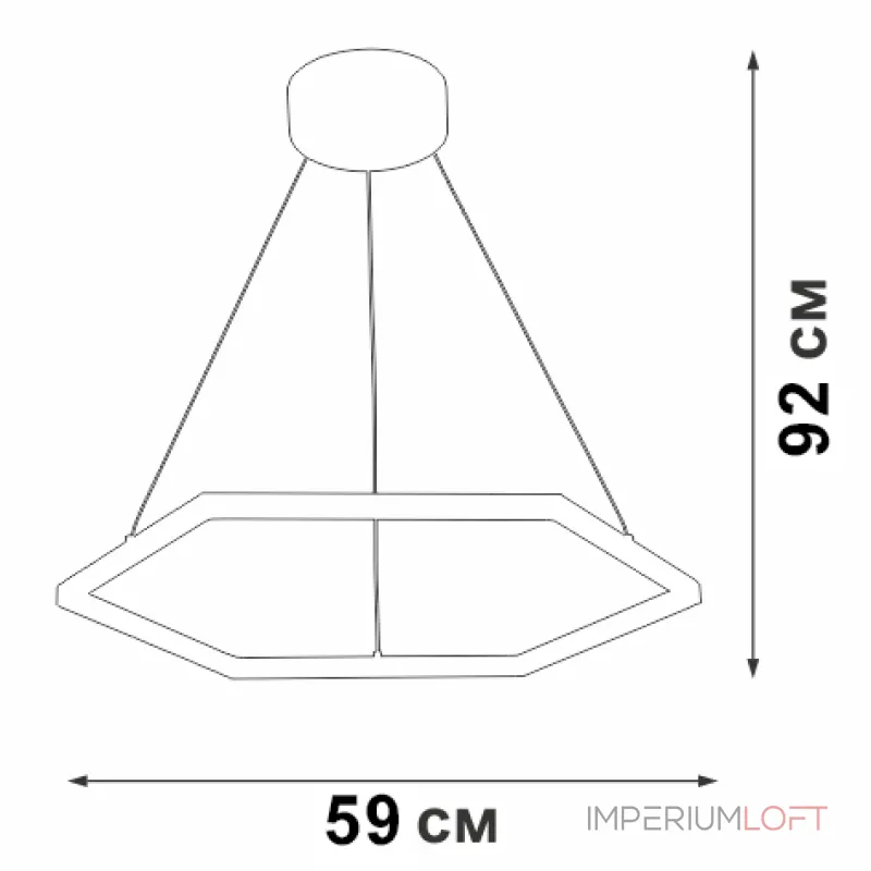 Подвесная люстра VitaLuce V04605-03/1S Подвесная люстра VitaLuce V04605-03/1S